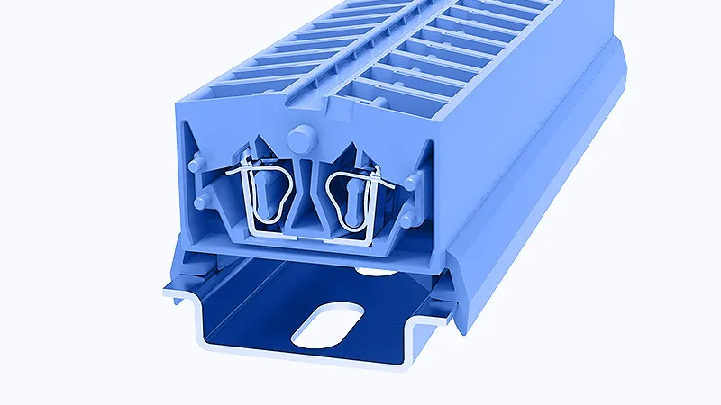 Проходная клемма WS2.5T-DIN35-01P-12-00Z(H)