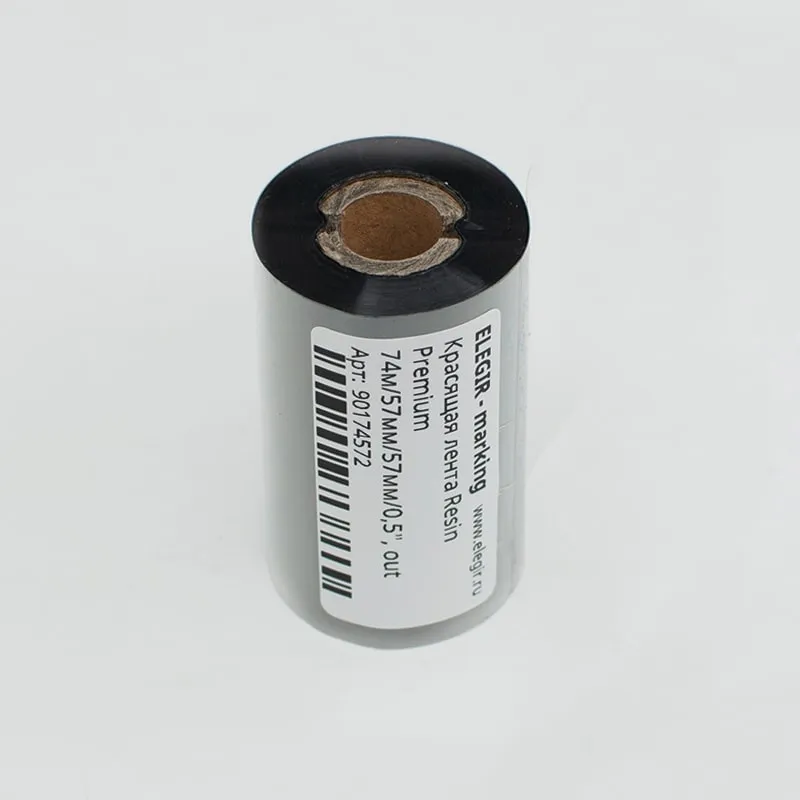 Красящая лента Resin Premium 74м/57мм/57мм/0,5", out , 90174572