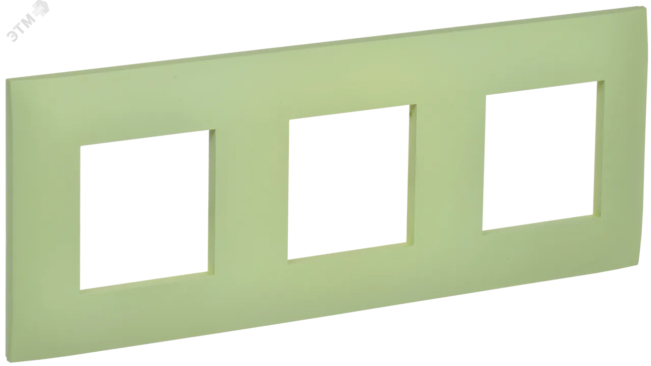 SKANDY Рамка 3-местная SK-F03M мятный IEK SK-M32-K06