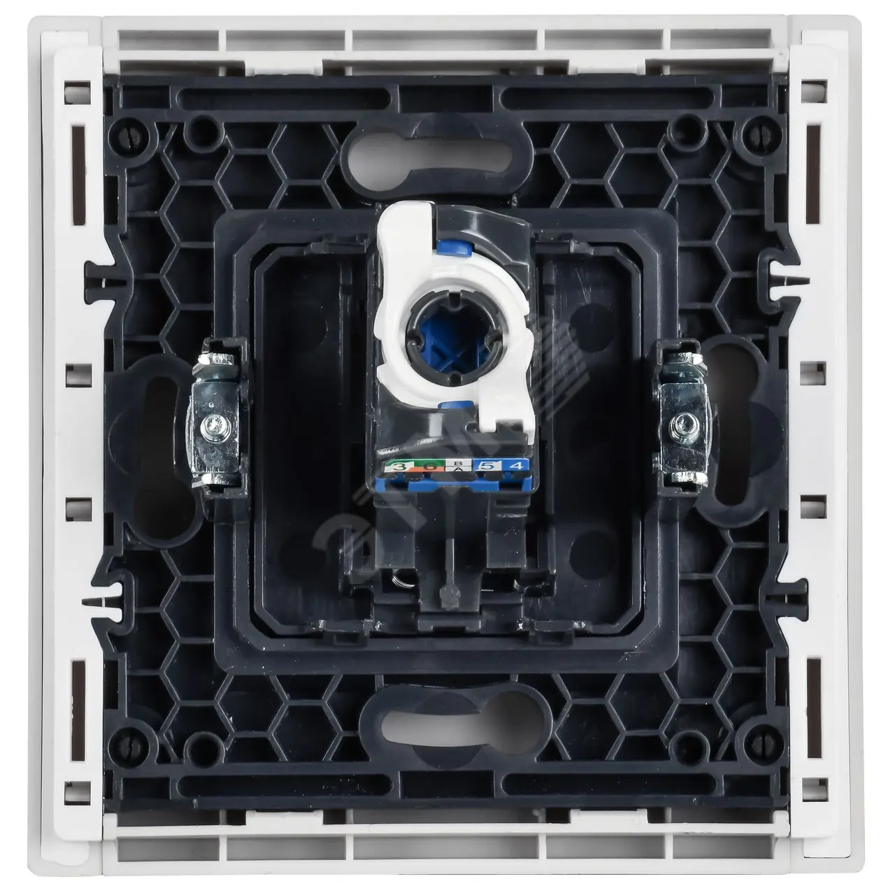 FORTE&PIANO Розетка компьютерная RJ45 кат.6 FP231 белый IEK FP-K10-2-K01