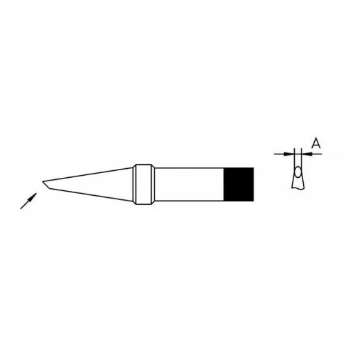 PT F8 soldering tip 1.2mm