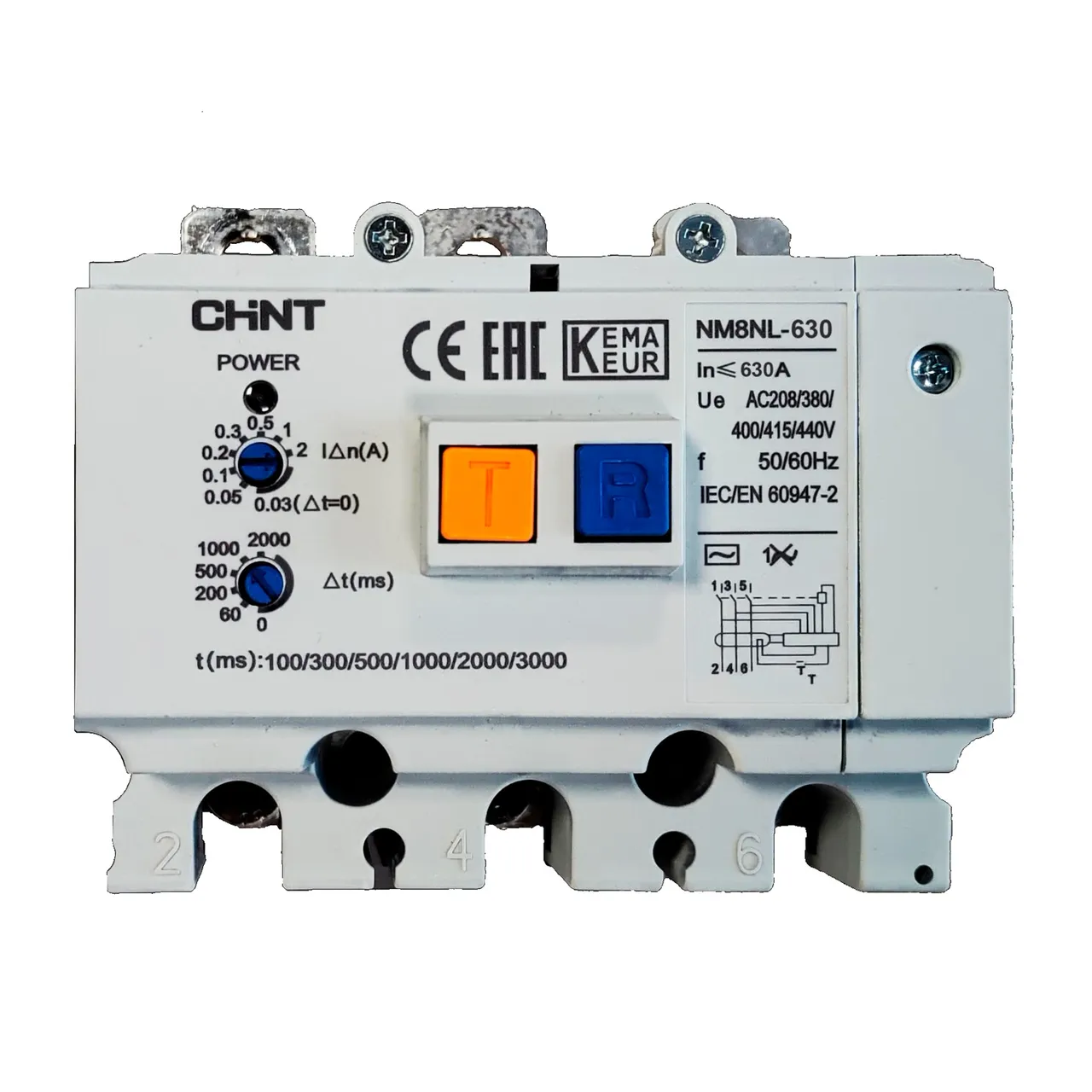 Диф. модуль  NM8NL-630 3P A RCD1 449993