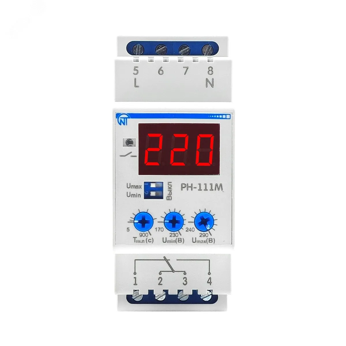 Реле напряжения РН-111М 1ф 3425601111