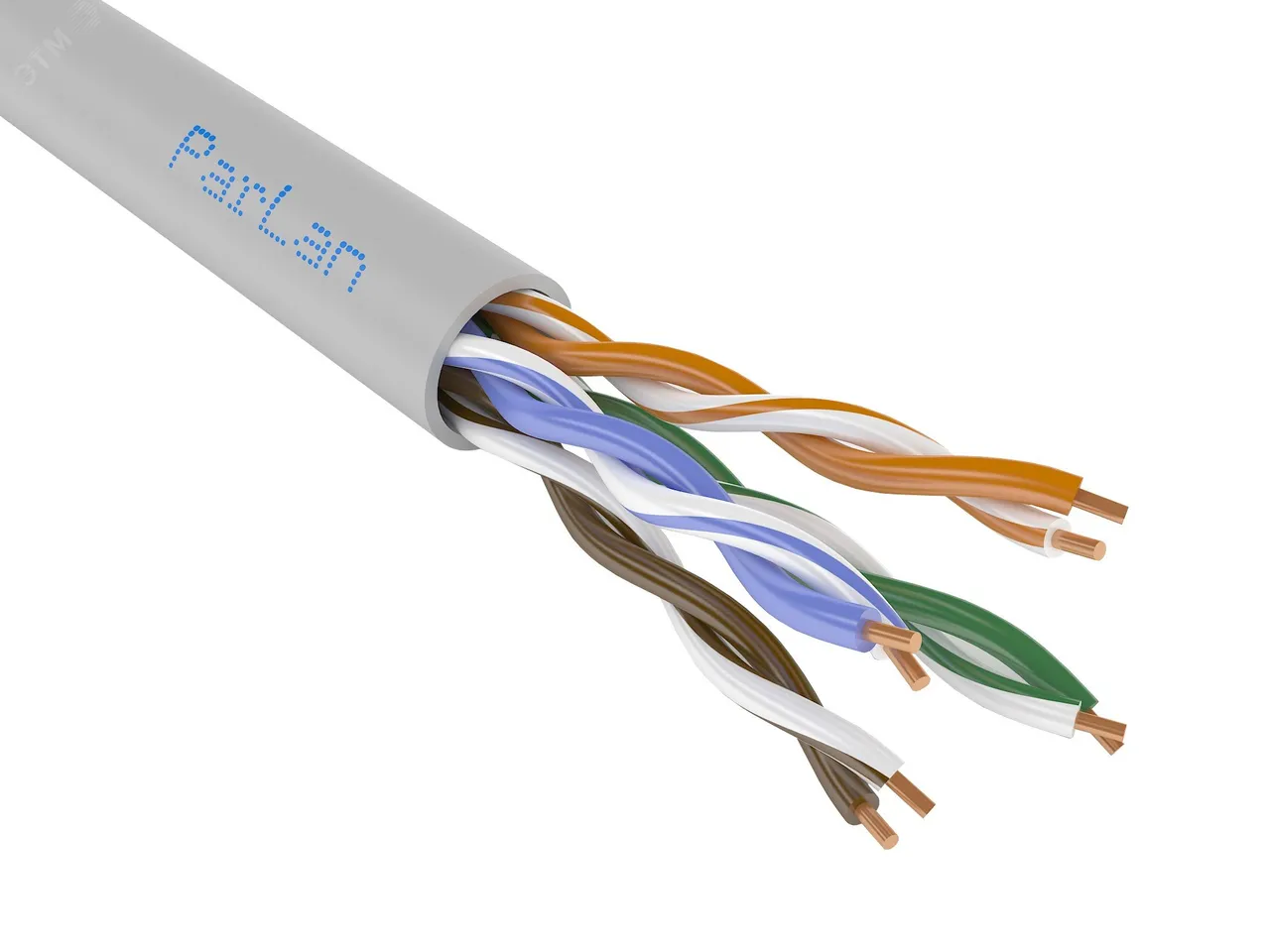Витая пара ParLan U/UTP Cat 5e 4х2х0.52 PVC 100005
