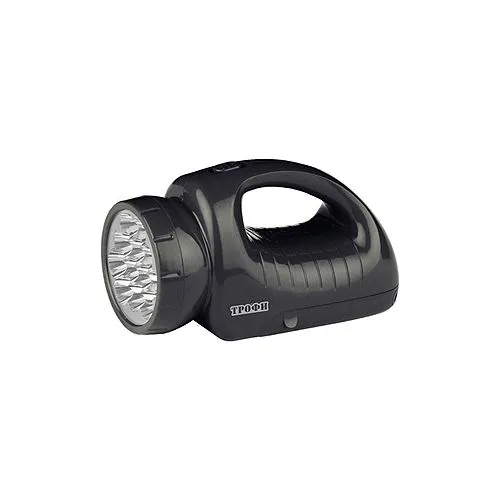 Фонарь-прожектор аккумуляторный TSP12 12 + 18LED аккум. 4В 1.8А.ч ЗУ 220В (картон. упак.) C0045551