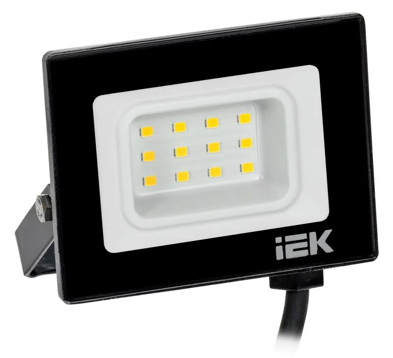 Прожектор светодиодный СДО 06-10 4000К IP65 черн. LPDO601-10-40-K02
