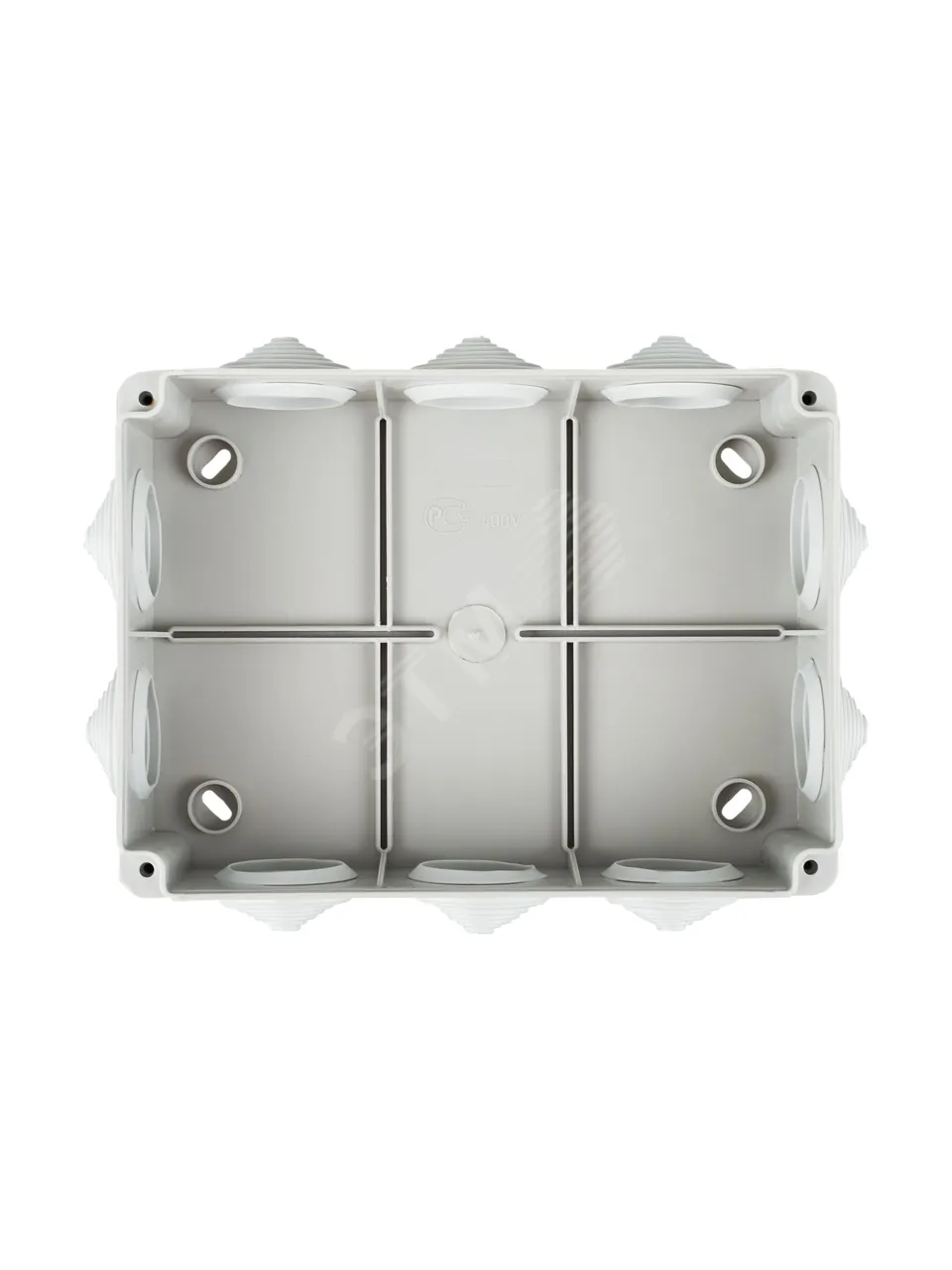 Коробка распаячная ОП 190х140х70 IP44 КМ41243 RAL7035 UKO11-190-140-070-K41-44