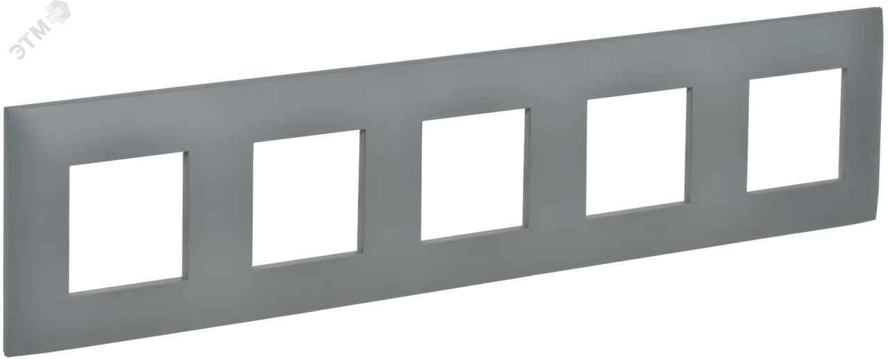 SKANDY Рамка 5-местная SK-F05Gr серый IEK SK-M52-K03