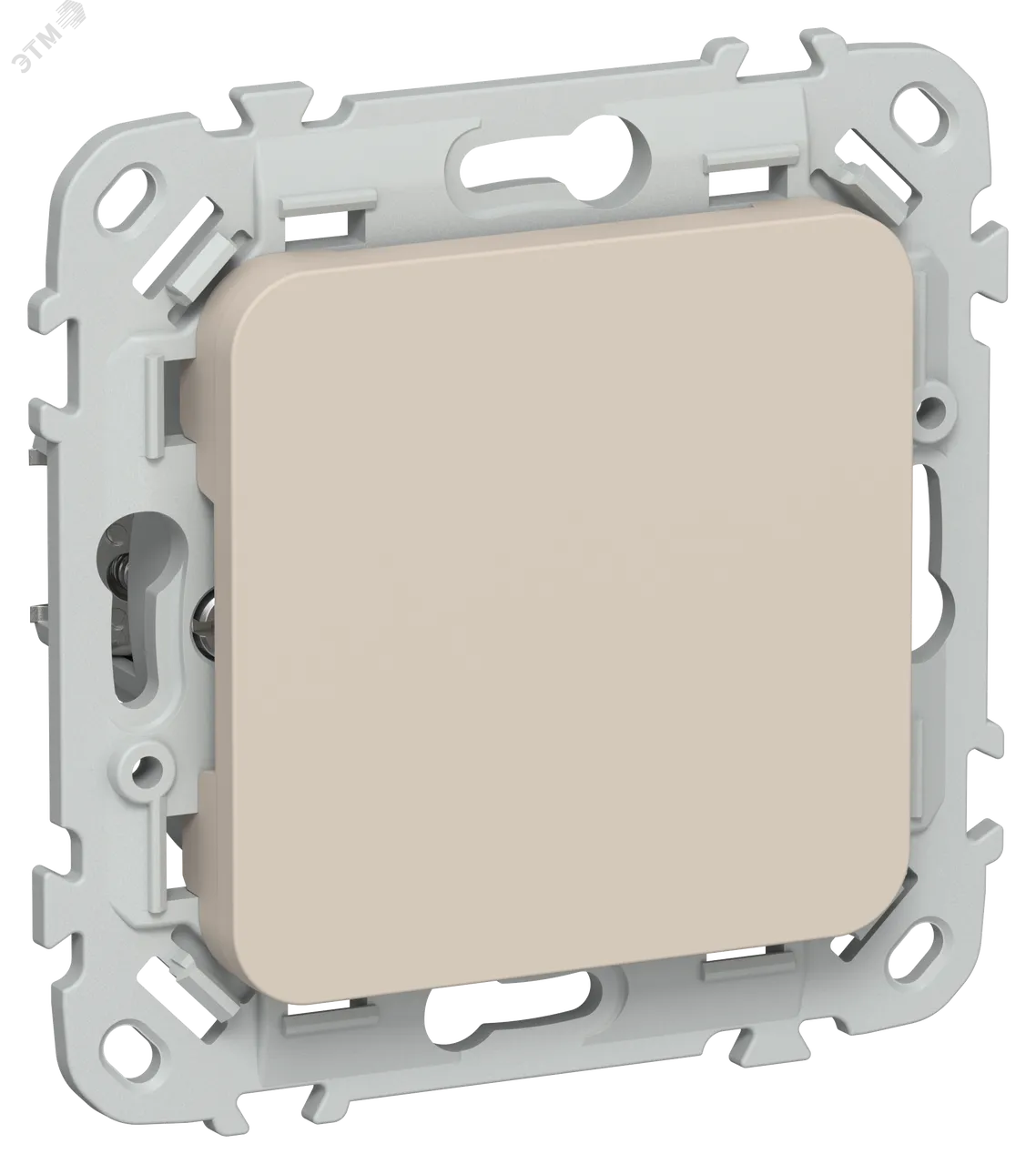 FLITE Заглушка с суппортом ЗГ-ФлЛ льняной IEK FI-PL10-K88