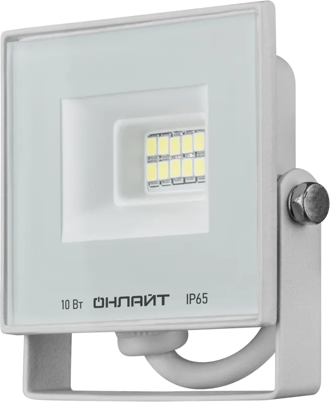 Светильник ОНЛАЙТ 90 131 OFL-10-6K-WH-IP65-LED 90131