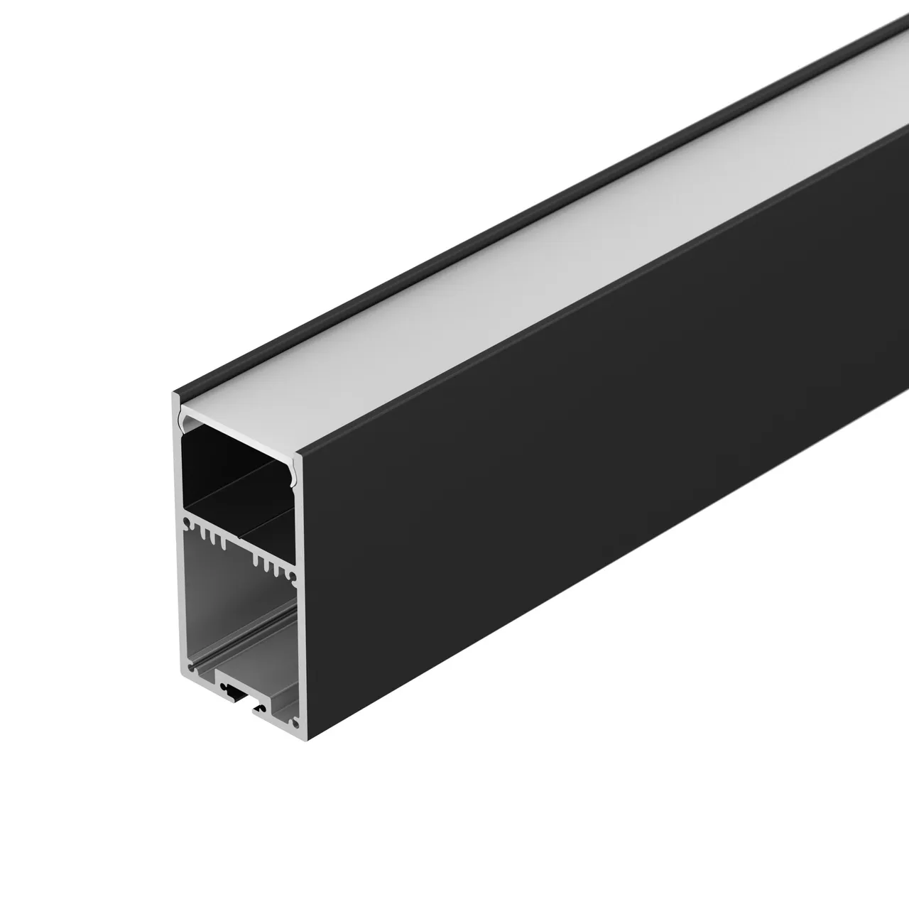 Профиль с экраном SL-LINE-3667-2500 BLACK+OPAL 027987