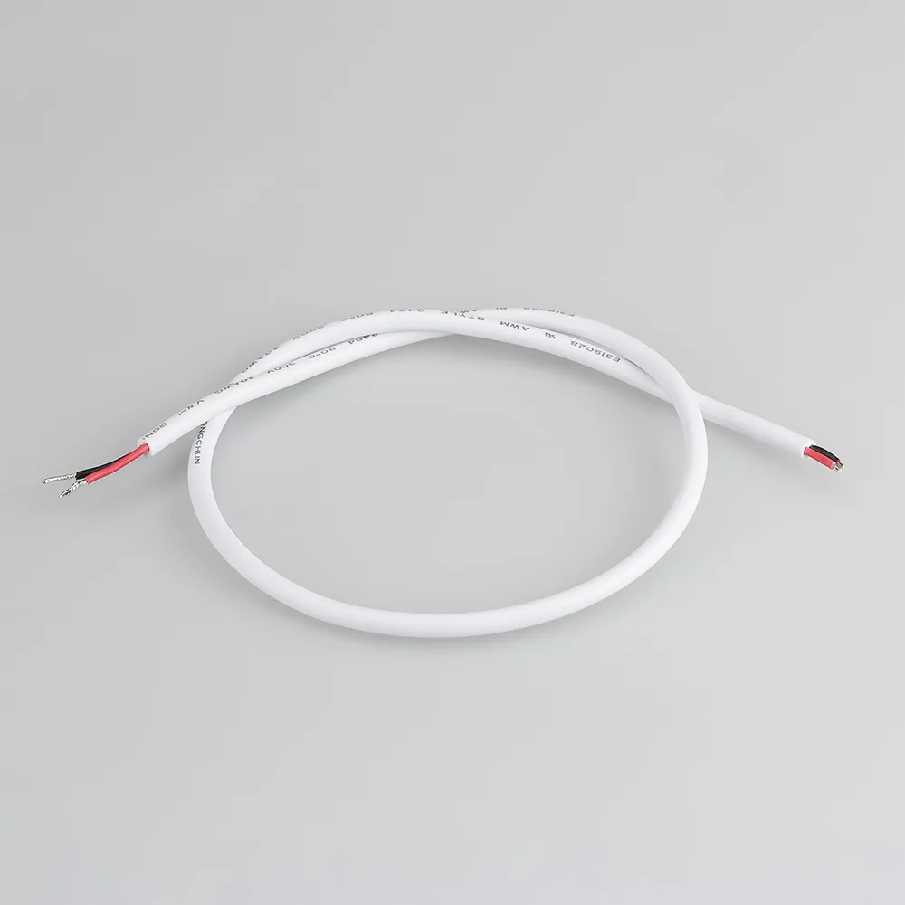 Провод питания ARL-MOONLIGHT-20AWG-2W-D4.5-CU-500 White 025548