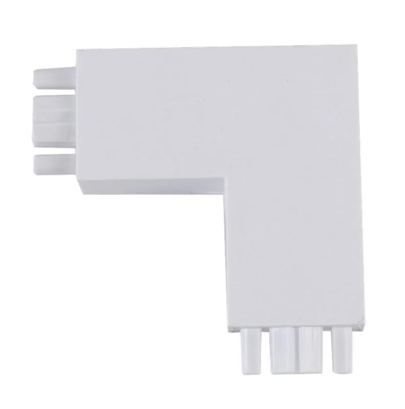 Коннектор шинопровода угловой AC-1W-TL белый серии TOP-LINE 4690612029368