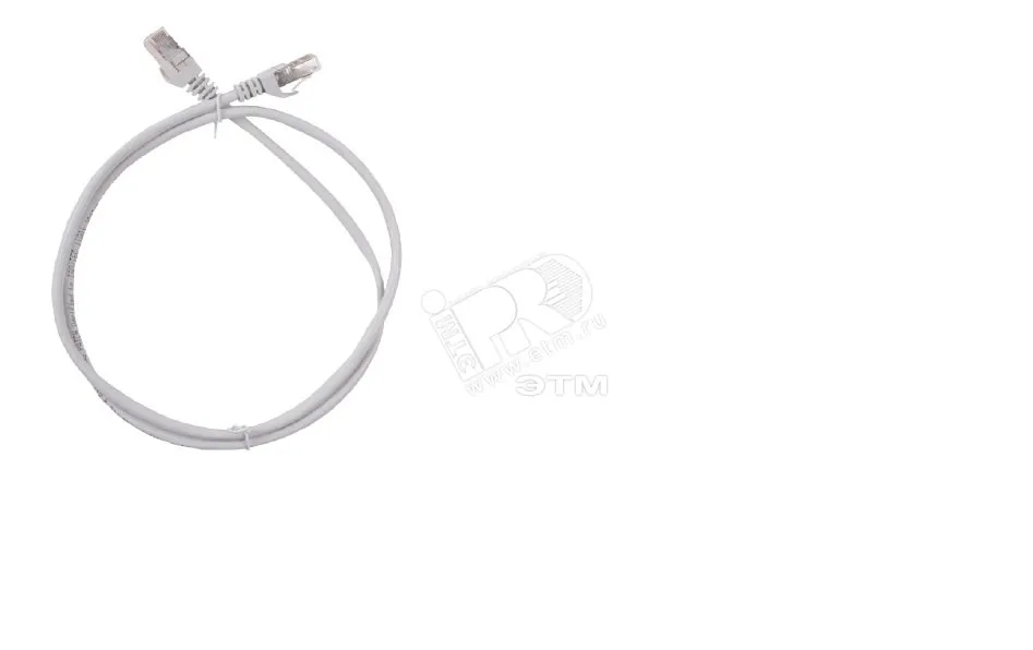 Патч-корд UTP категория 5е LSZH (2м) серый PC01-C5EUL-2M