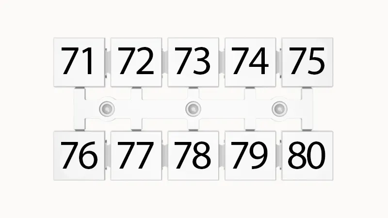 Маркировка (полоска) ZT12-10P-19-14Z(H)