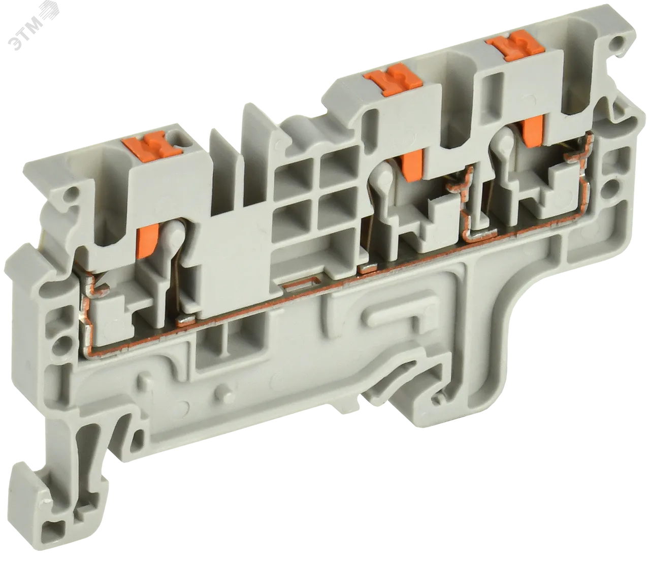 Колодка клеммная CP-MC 3 вывода 2,5мм2 серая YCT22-00-3-K03-002