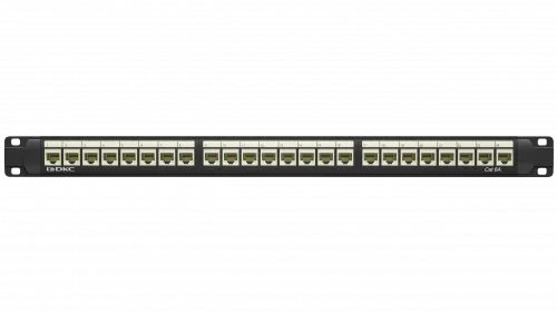 Патч-панель 19",1U,CAT6А, 24 модуля RJ45, неэкранированная RN6APPU24