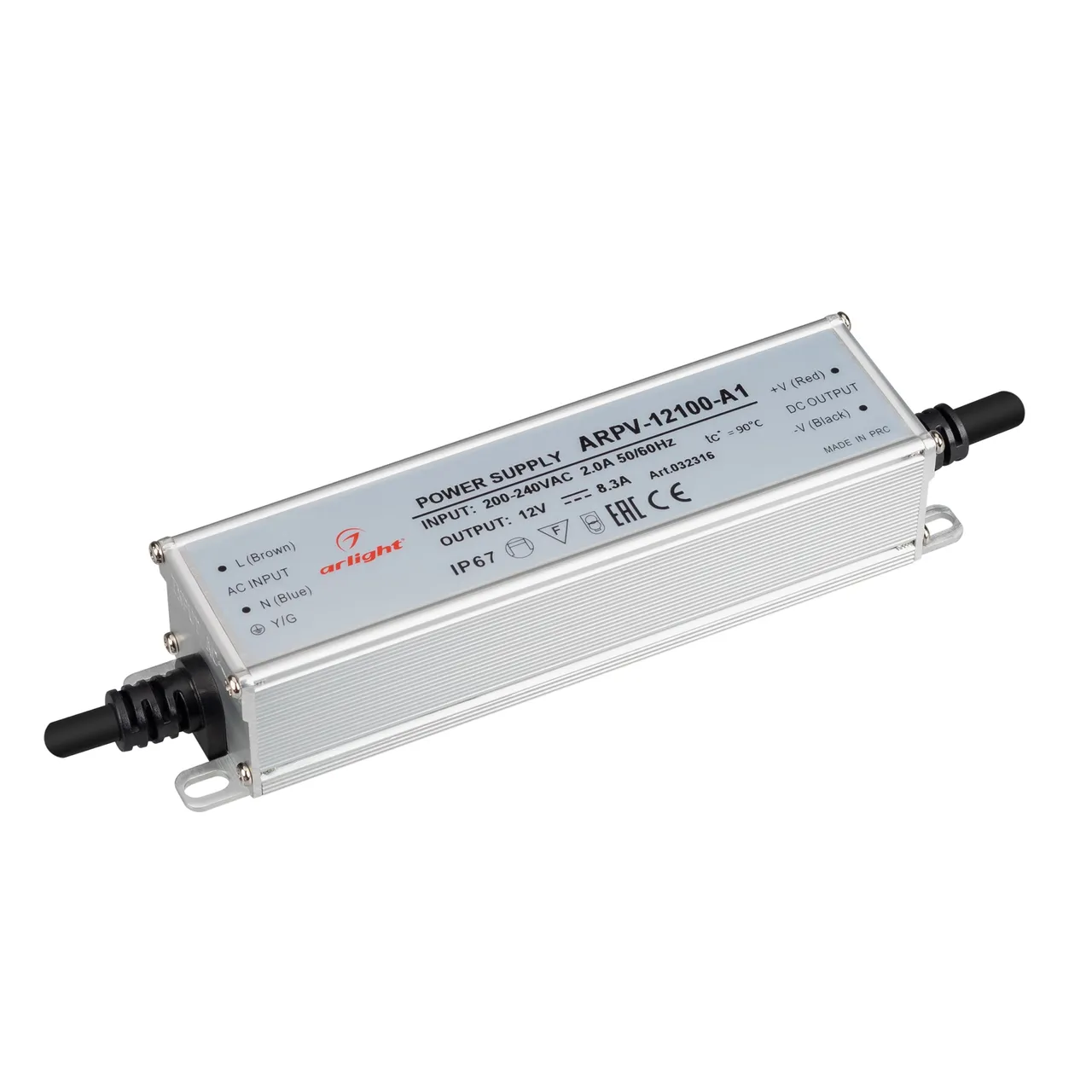 Блок питания ARPV-12100-A1 (12V, 8.3A, 100W) 032316