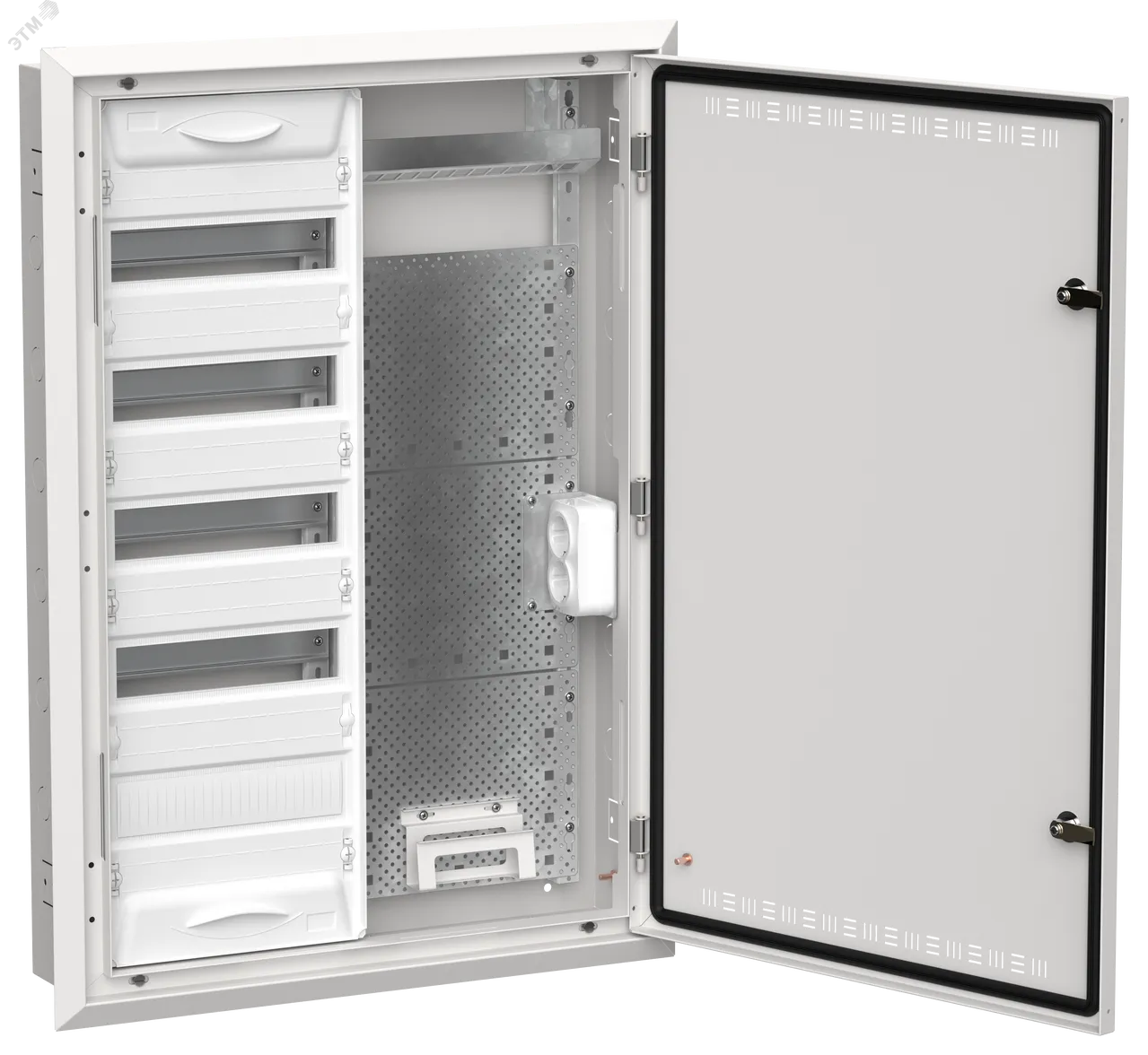 TITAN 5 Корпус комбинированный ЩРв-60 (2х60) белый IEK TI5-51-V-2X060-30