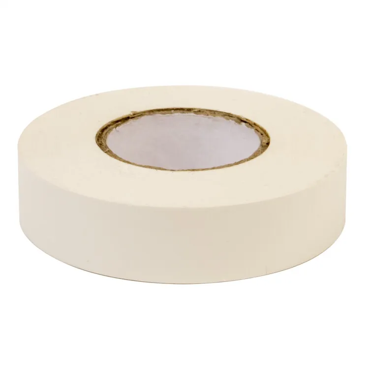Лента изоляционная ПВХ 15x0,13 10м в рулоне Белая PVC151013W