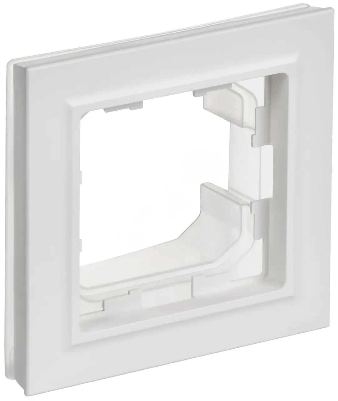 BRITE Рамка 1-местная IP44 РУ-1-БрАБ-44 арктический белый IEK BR-M12-44-K91