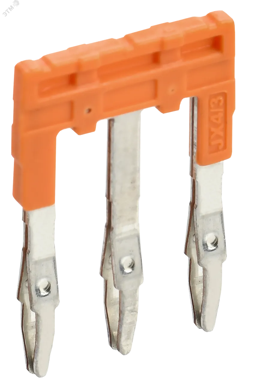 Перемычка гребенчатая для колодки клеммной CP 4мм2 3PIN IEK YCT20-00-K03-004-EC-3P