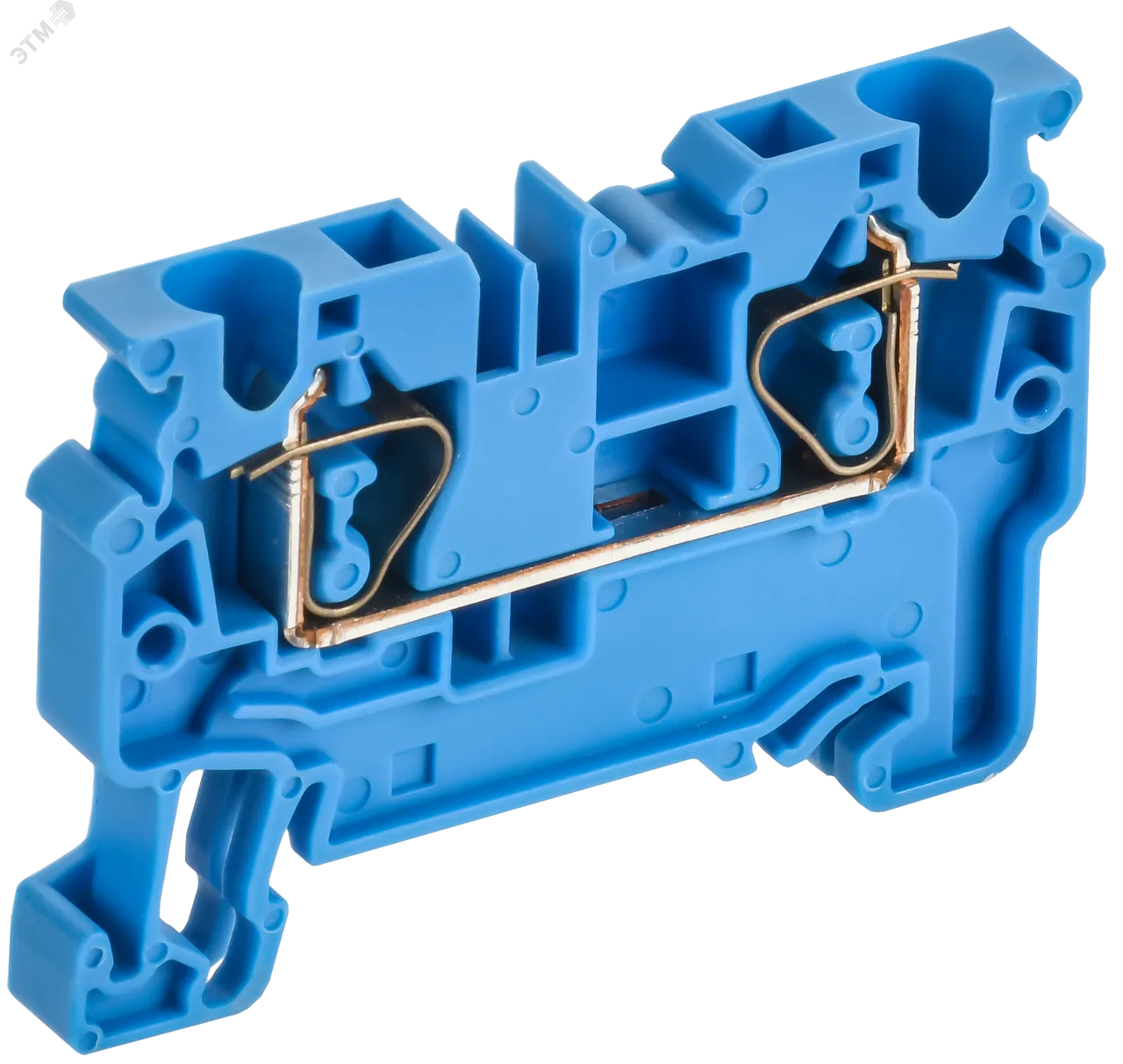 ARMAFIX Клемма пружинная CX4 BU 4мм2 проходная синяя IEK AF-CT40-00-K07-004