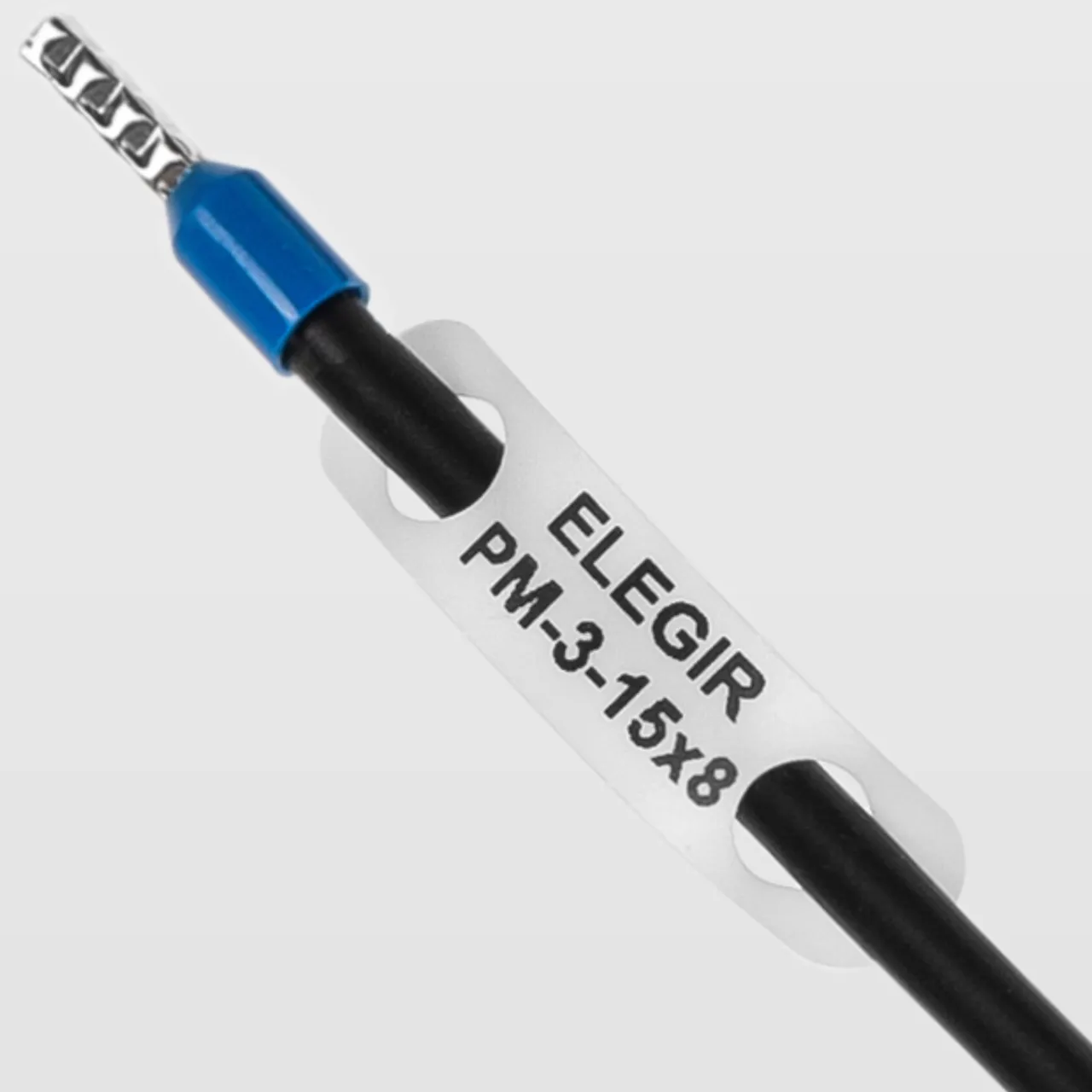 Маркер продеваемый PM-3-15x8 W белый (уп. 2100 шт.) , 523315080