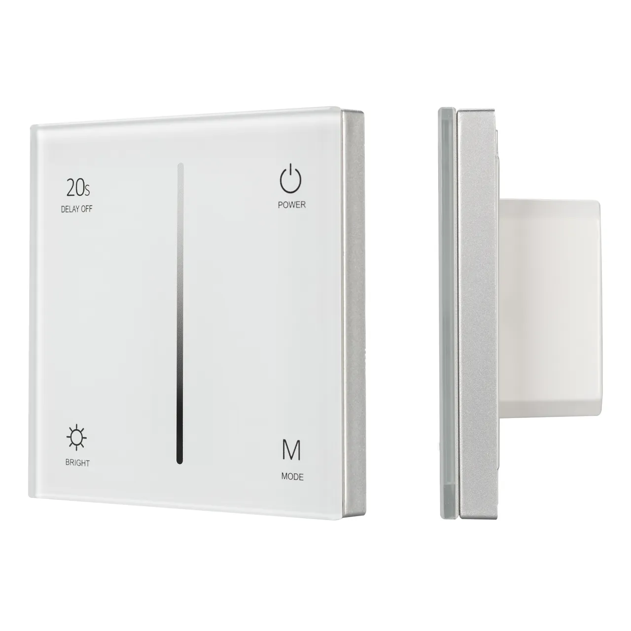 Панель SMART-P36-DIM-IN White (230V, 1.2A, TRIAC, Sens, 2.4G) 027113