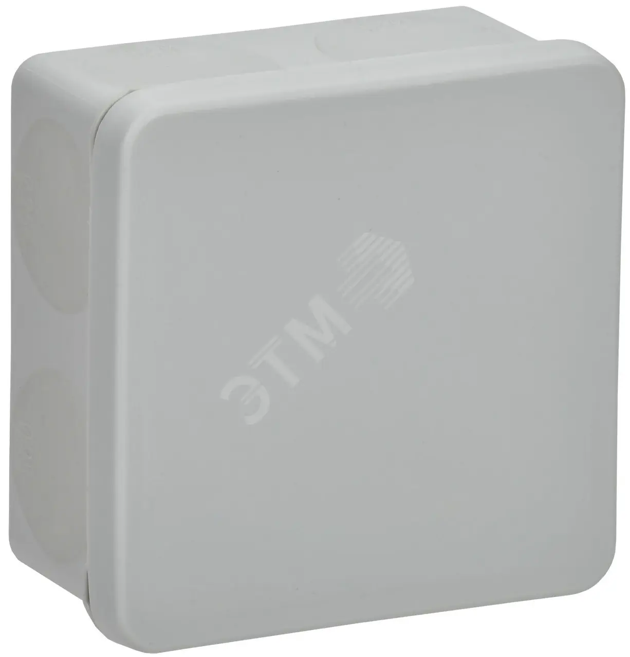 Коробка расп. КМ42435 о/п 80х80х40мм IP67 8 вв. серая UKO21-080-080-040-K41-66