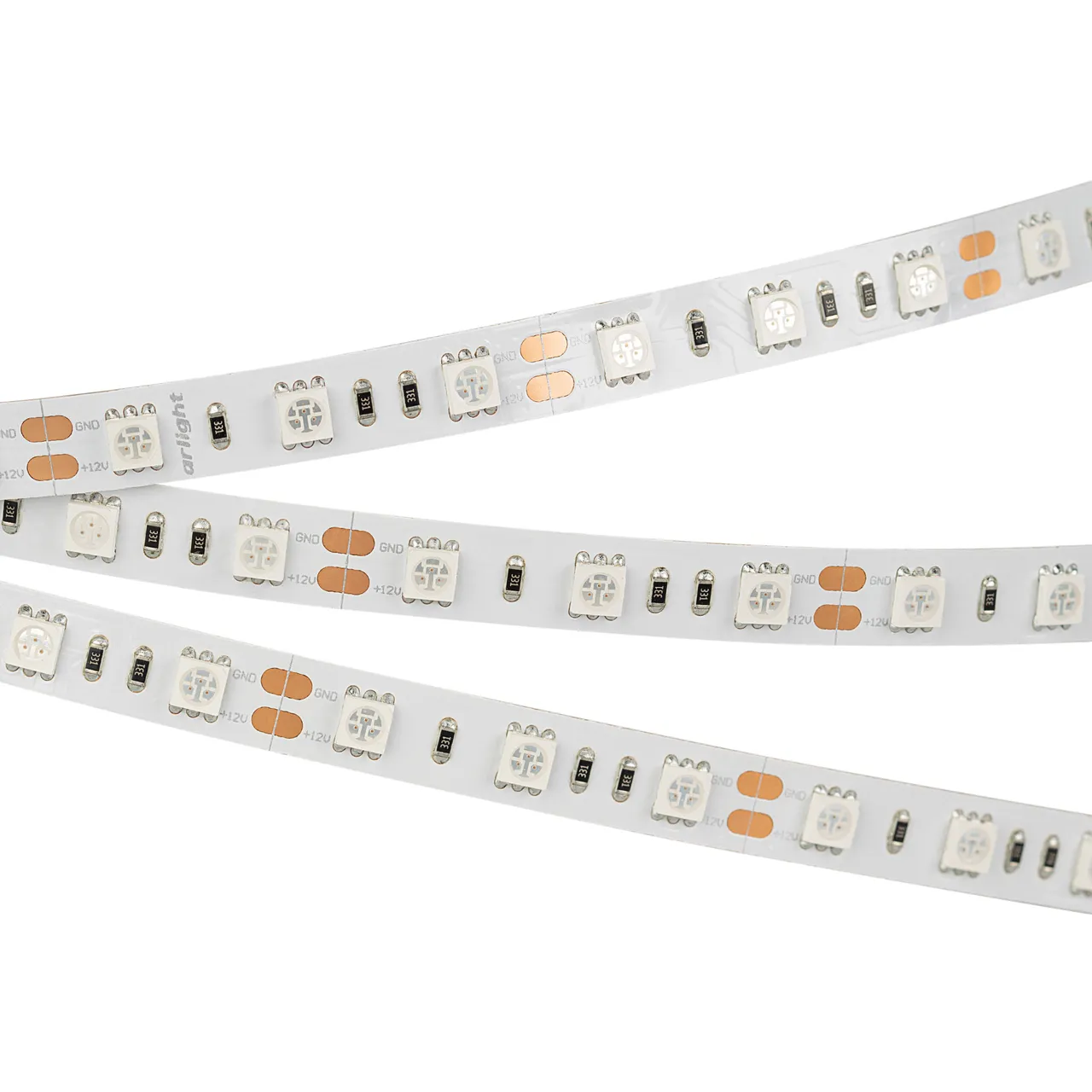 Лента RT-B60-10mm 12V UV400 (14.4 W/m, IP20, 5060, 5m) 012815(2)