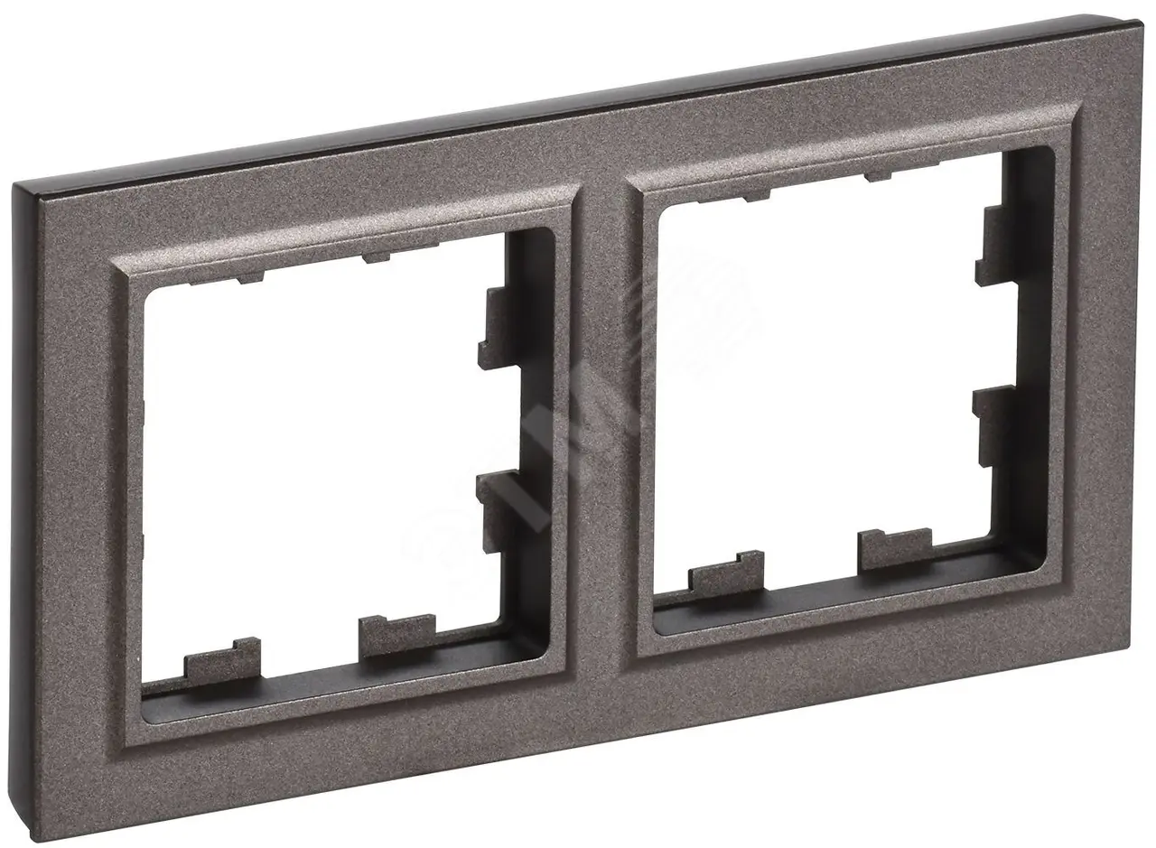 BRITE Рамка 2-мест. IP44 РУ-2-БрТБ-44 бр. BR-M22-44-K45