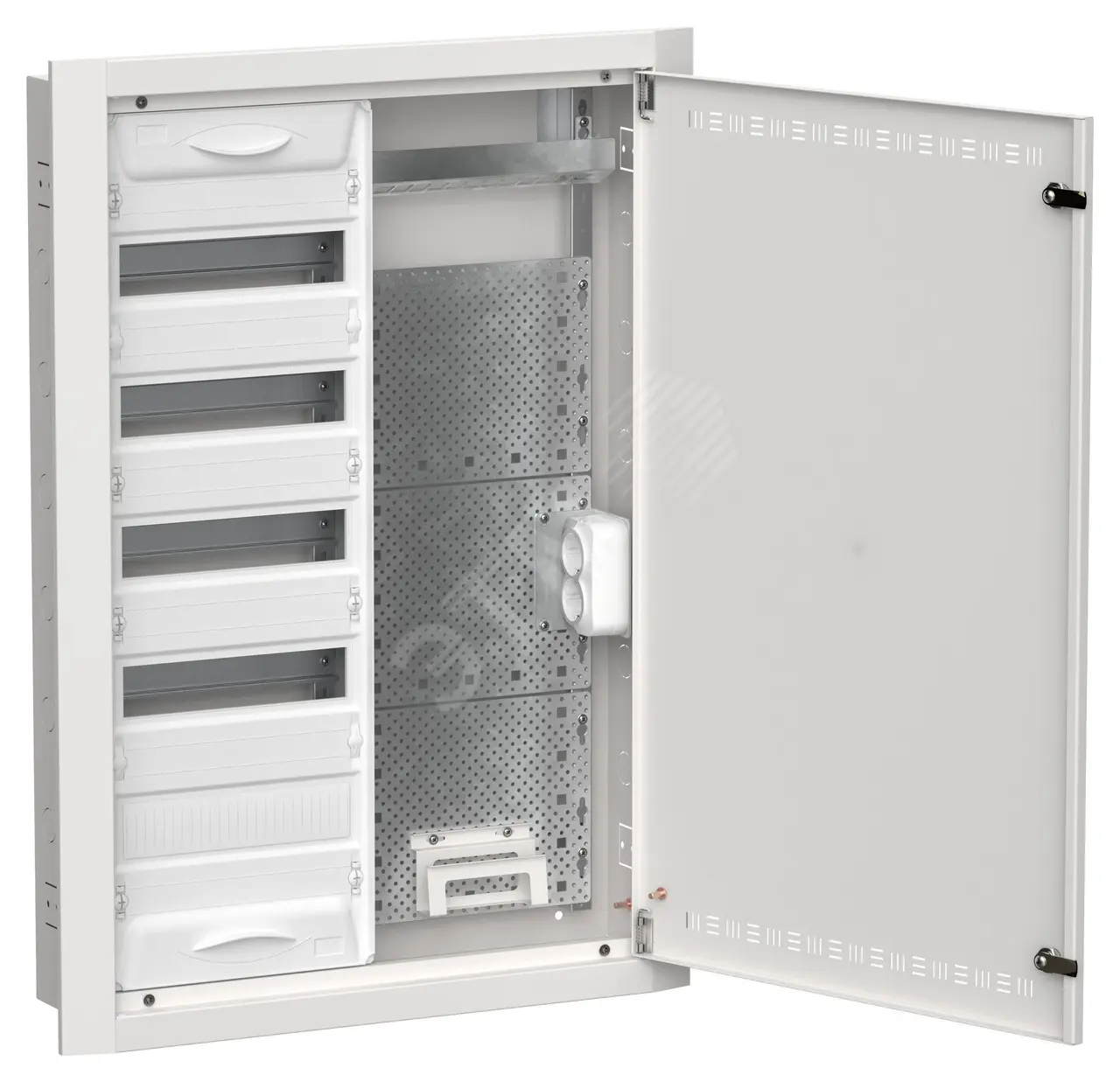 TITAN 5 Корпус комбинированный ЩРв-60 (2х60) белый IEK TI5-51-V-2X060-30