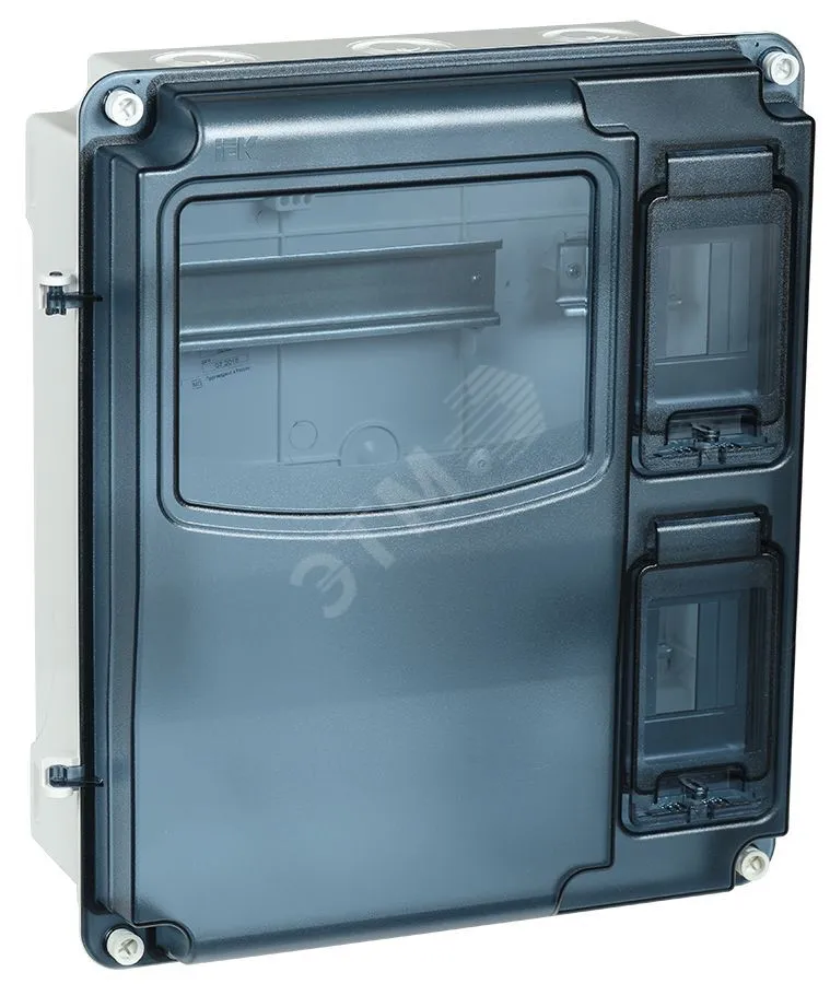 Корпус ЩУРн-П 3/6 Krepta 3 IP66 PC пластик. MSP3-N-06-66-L