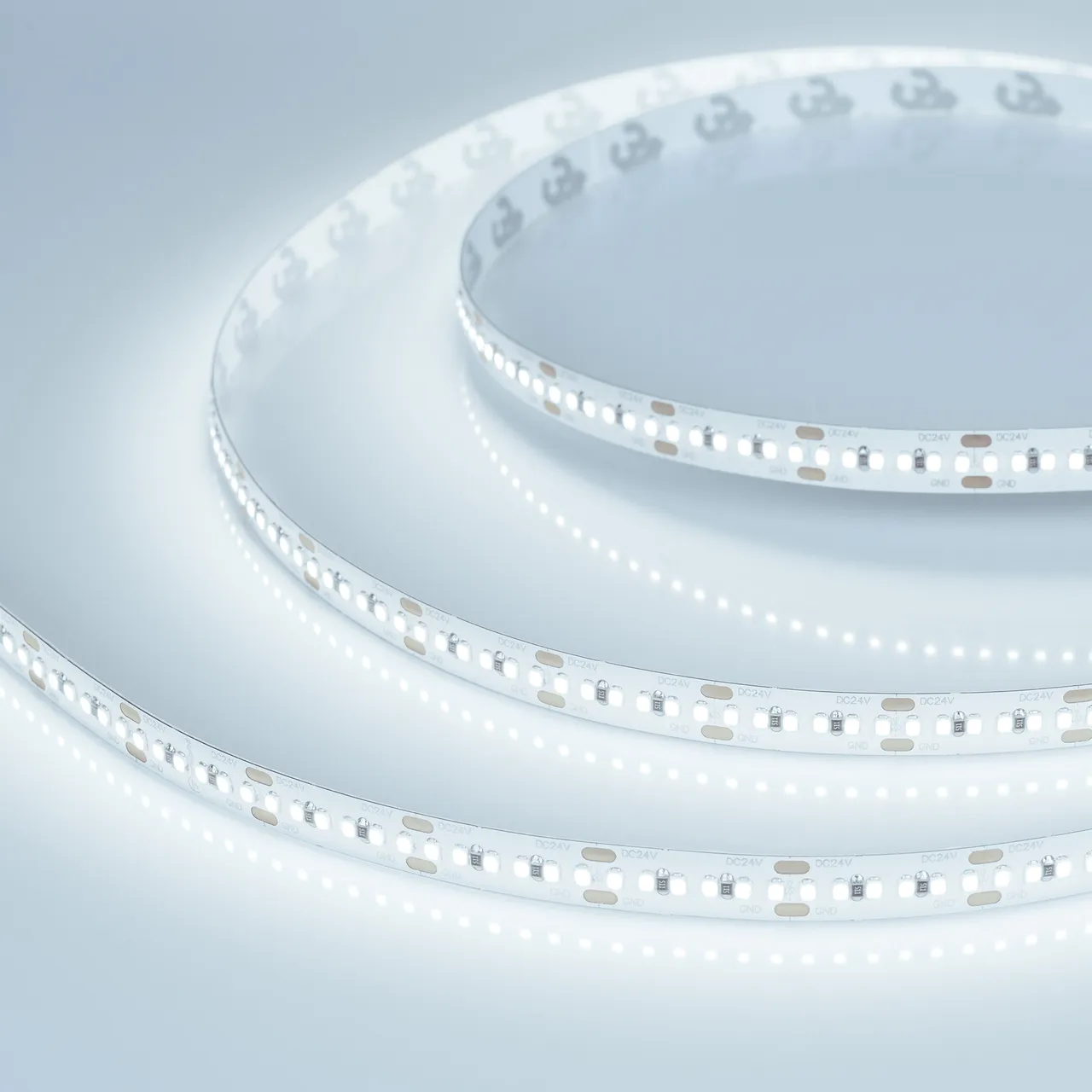 Лента MICROLED-M300-8mm 24V Cool 8K (8 W/m, IP20, 2216, 5m) 028617(2)