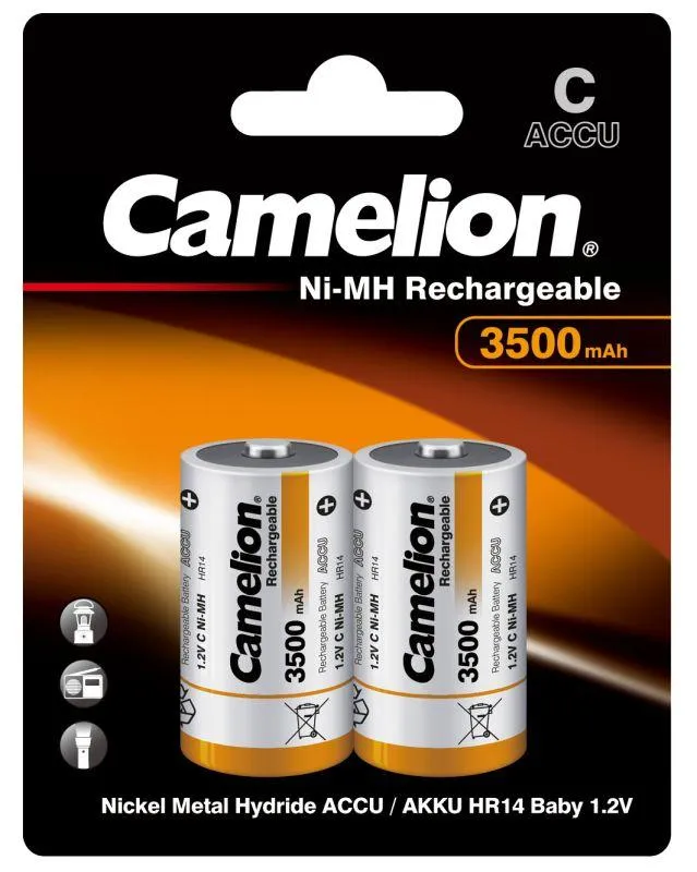 Элемент питания алкалиновый C/LR14 1.5В Alkaline BL-2 (блист.2шт) 11751