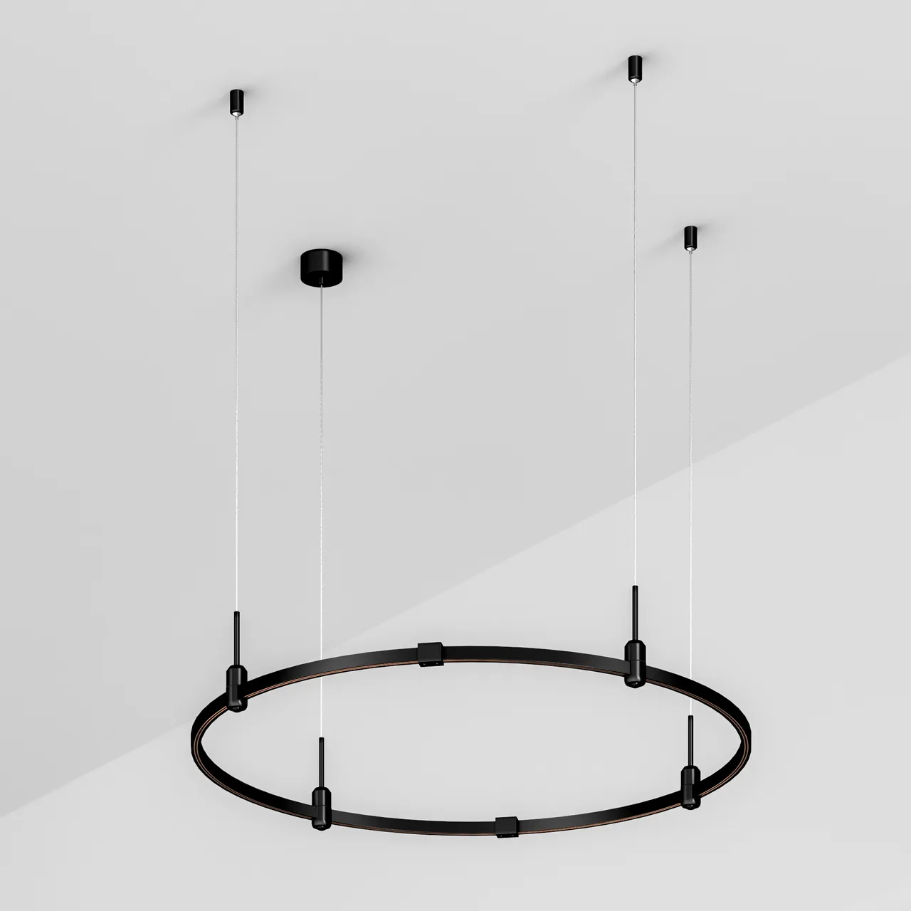Трек ART-APRIORI-ROUND-HANG-R1000 (BK) (Arlight, IP20 Металл, 3 года) 048489