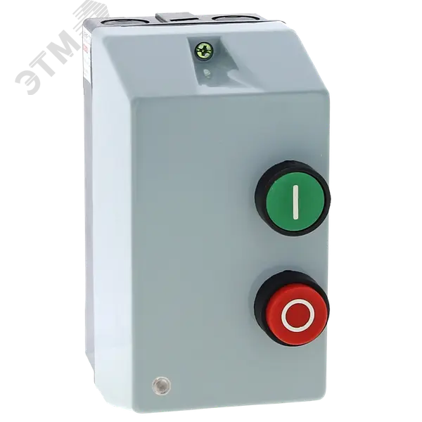 Пускатель магнитный КМЭ 18А 230В с РТЭ и индикатором PROxima в корп. IP65 ctrp-r-18-230v-led