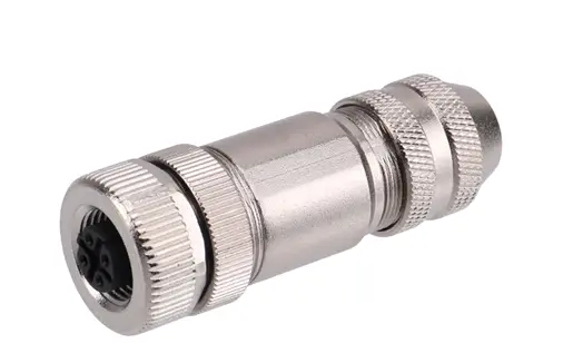 Розеточный разъем на кабель, M12, M12B05FBSFWSC406002