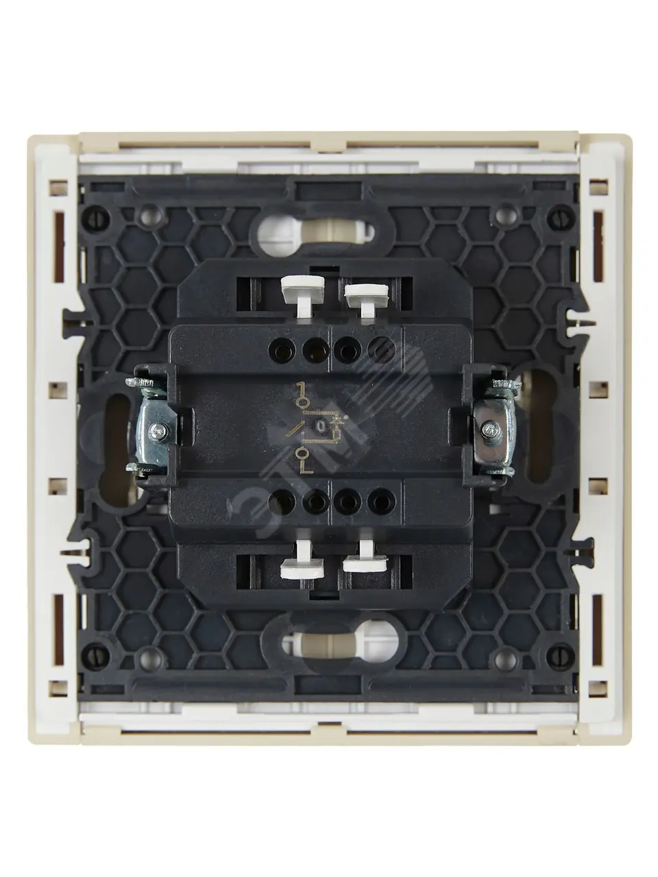 FORTE&PIANO Выключатель 1-клавишный с индикацией 10А FP402 ваниль IEK FP-V10-1-10-1-K10