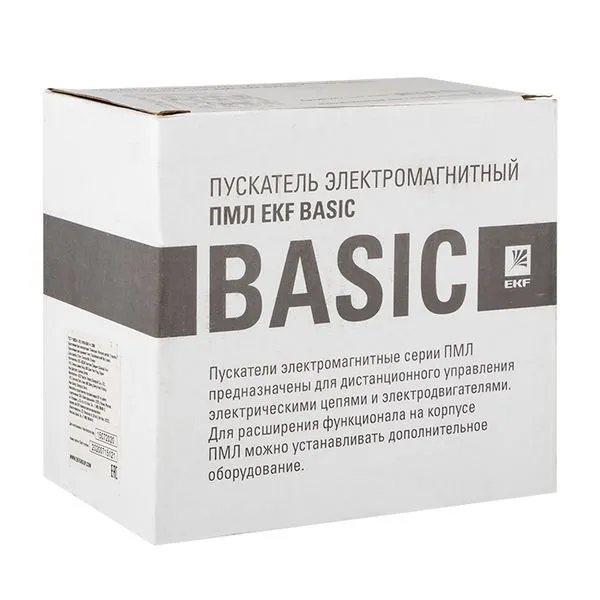 Пускатель ПМЛ-3160М 40А кат. 230В AC Basic pml-s-40-230-basic