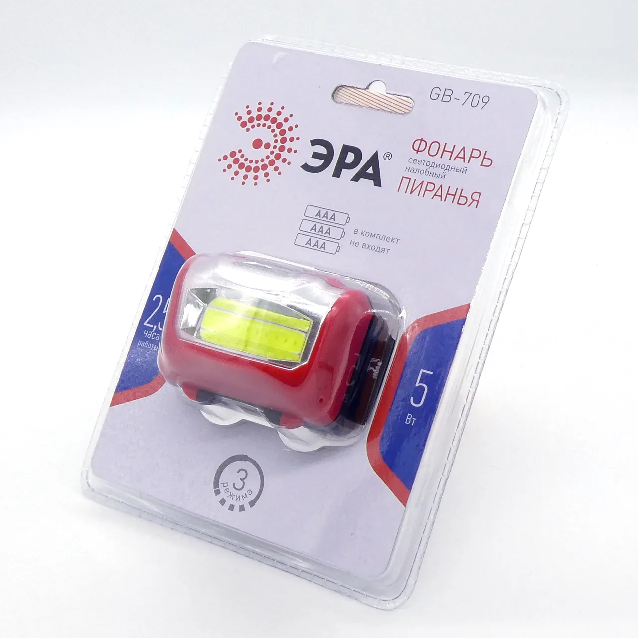 Фонарь налобный ЭРА GB-709 Пиранья