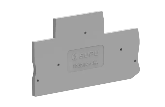 Боковая крышка TPD2.5-2-1-GY-EA