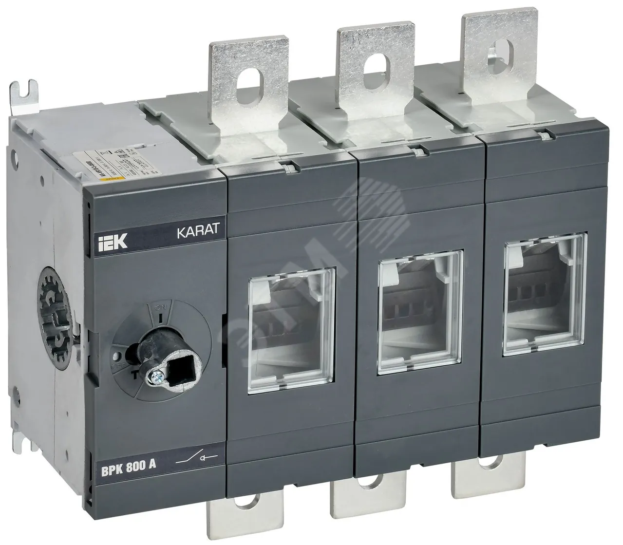 KARAT Выкл-разъед. ВРК без рукоятки 3P 800А KA-VR10-3-0800