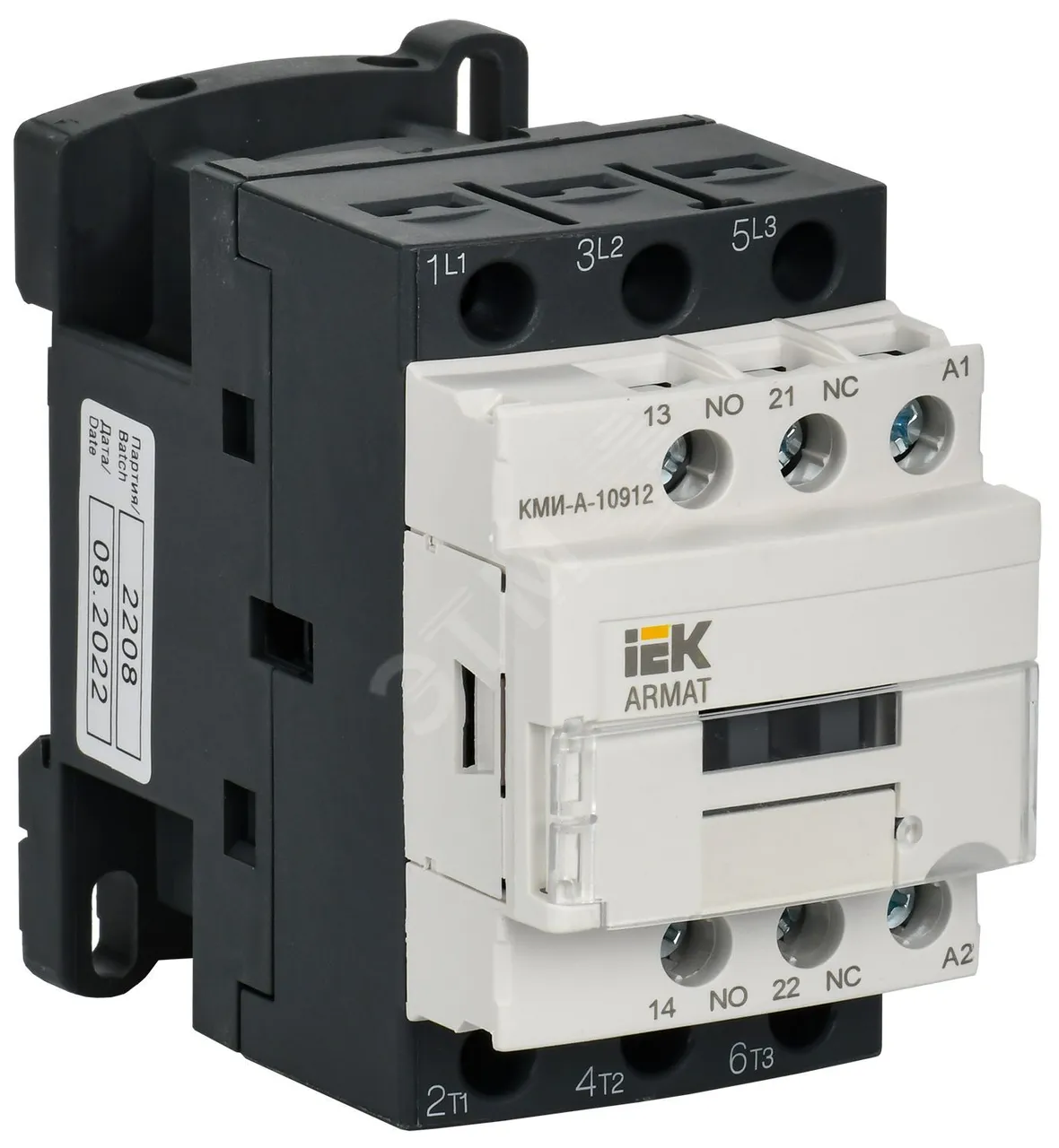 Контактор КМИ-А-10912 LC1D 9А кат. 230В AC 1НО+1НЗ AC-3 AR-ACC-11-009-230-11