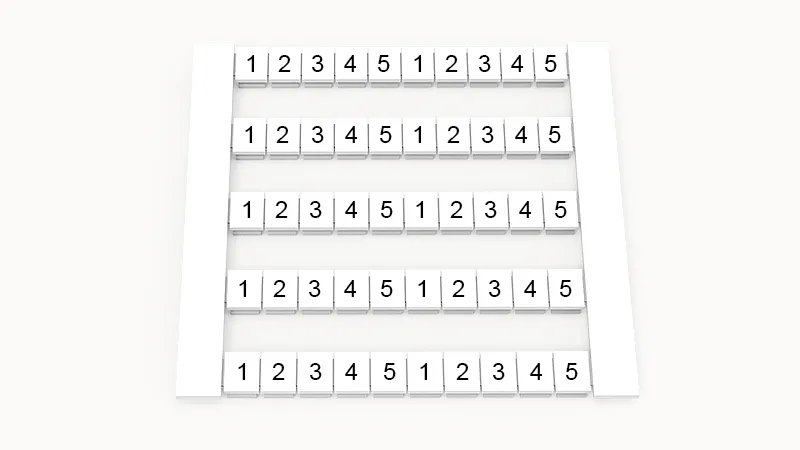 Маркировка (в кассетах) DEK5-50P-19-133Z(H)