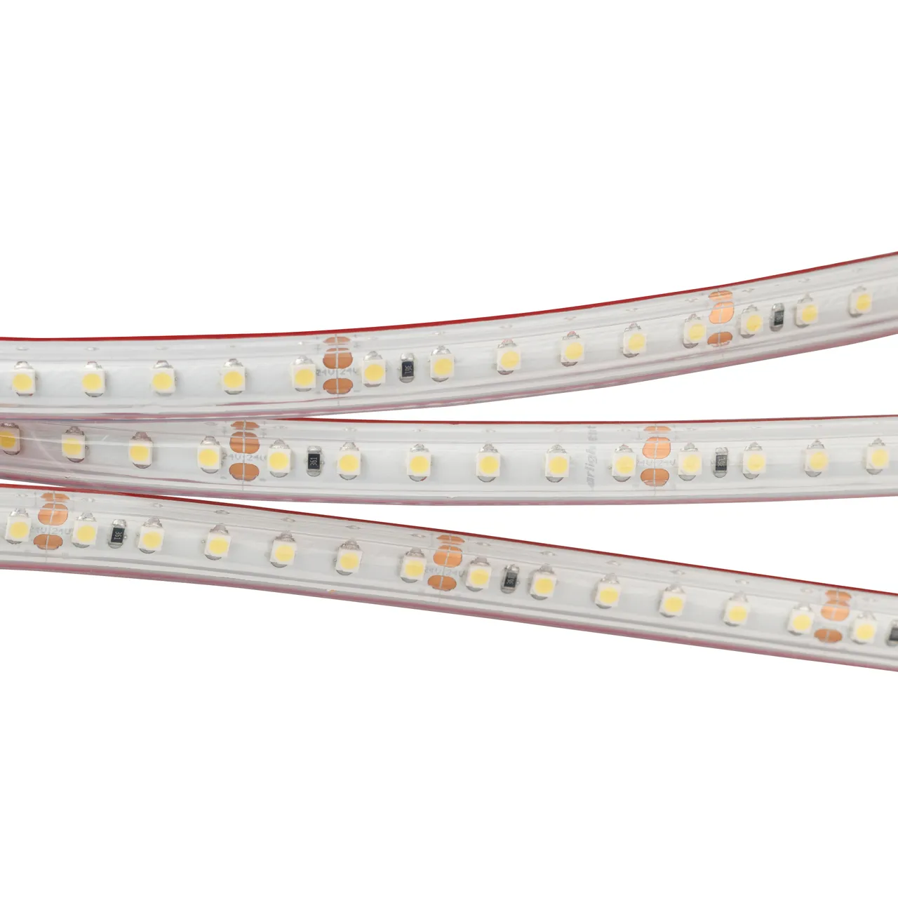 Лента герметичная RTW-PS-A120-10mm 24V White6000 (9.6 W/m, IP67, 2835, 5m) 022321(2)