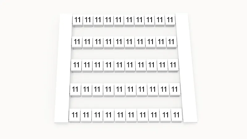 Маркировка (в кассетах) DEK6-50P-19-40Z(H)