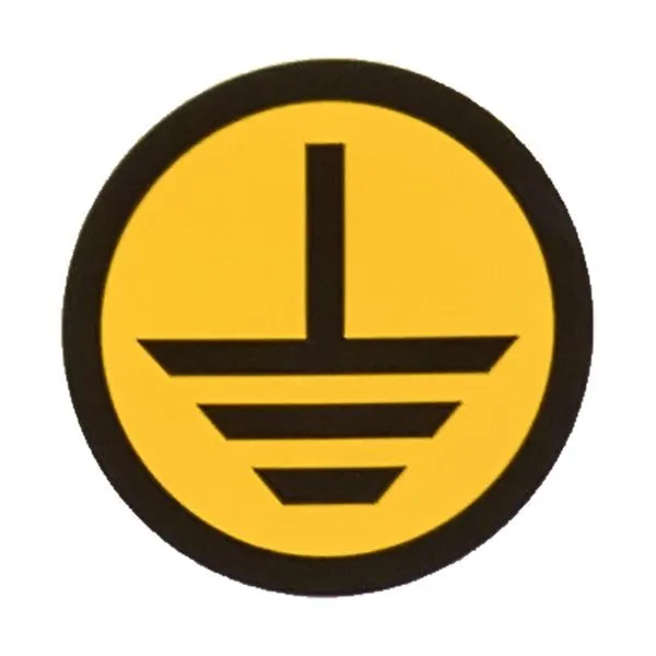 Знак "Земля" круглый d20мм an-1-04