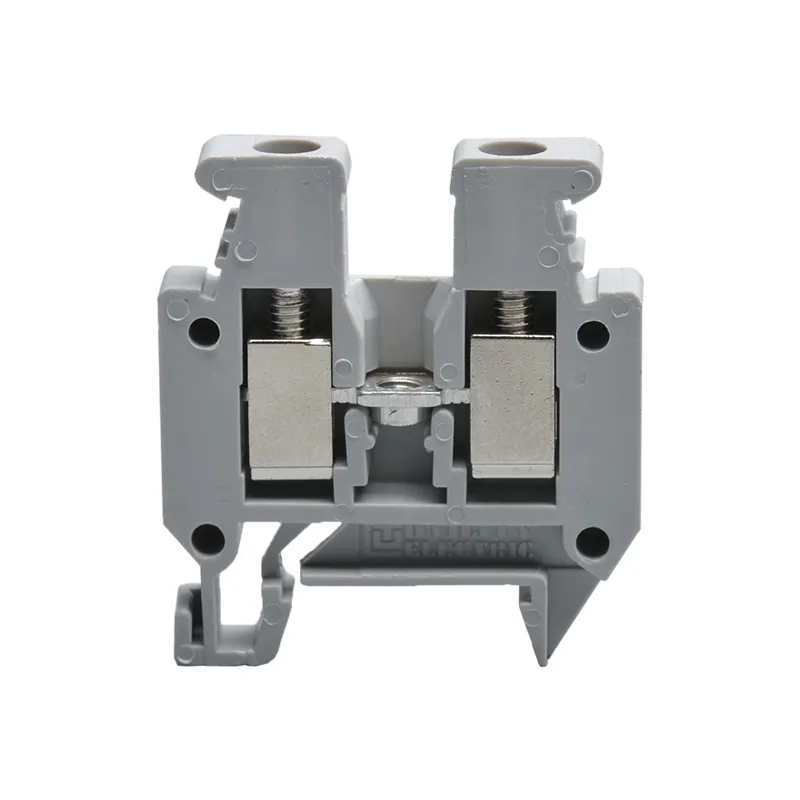 Проходная клемма (MINI) JUT1-2.5E-GY